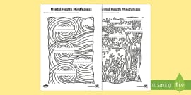 Physical And Mental Health Worksheet Venn Diagram Twinkl