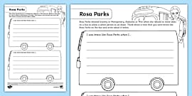 Rosa Parks Mind Map Worksheet L Insegnante Ha Fatto