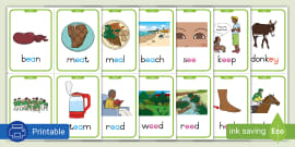 Grade 3 Phonics Ea Bread Flashcards Teacher Made