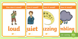 Sensory Words Taste Display Photo Cut Outs Teacher Made