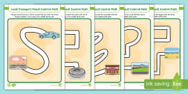 Car Park Numeral Recognition And Matching Worksheets