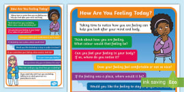 Interactive Wellbeing Display Pack Pshe And Wellbeing