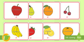 P Ster Para Colorear Nos Encanta La Fruta Teacher Made