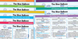 Free Story Role Play Masks To Support Teaching On The Blue Balloon