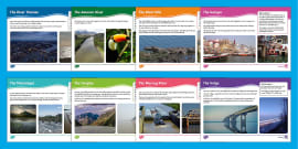 World Rivers Facts KS2 Display Posters Teacher Made