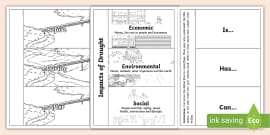 Drought Worksheet Teacher Made Twinkl