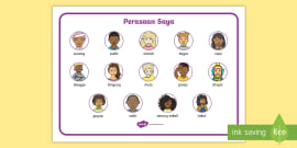 Emoji Emotion Cards Indonesian Teacher Made