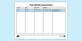 Eyfs Outdoor Risk Assessment Checklist Teacher Made