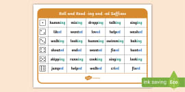 Roll And Read Prefixes And Suffixes Teacher Made Twinkl