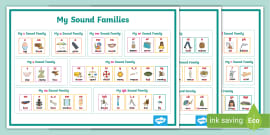 Sound Families Word Mat Teacher Made Twinkl