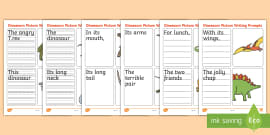 Dinosaur Themed Writing Activity Pack Twinkl