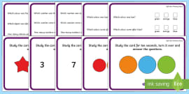 CfE Working Memory Reverse Number Order Cards Teacher Made