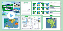 Ks Continents And Oceans Unit Overview Teacher Made