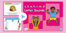 Phonics Canada Group C K E H R M D Phonics Workbook