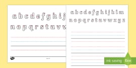 Name Writing Practice English Primary Worksheet Twinkl