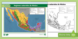 Mapa Regiones De M Xico Teacher Made Twinkl