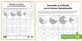 Cuadernillo Las Fracciones Hecho Por Educadores Twinkl