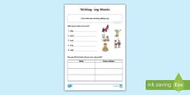 Activity On Verbs With Ing Primary Resource English