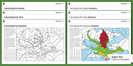 Speed Distance Time Worksheet Cfe Maths Teacher Made