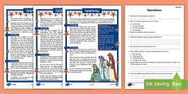 Epiphany Reading Comprehension Activity Twinkl Resources