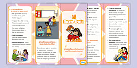 Plantilla Tríptico en word 3 modelos Twinkl Twinkl