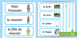 Cartes De Vocabulaire Hansel Et Gretel Teacher Made