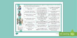 Verb Tenses KS2 Display Posters Teacher Made