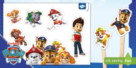 FREE Paw Patrol Page Borders Paramount Twinkl Resources