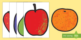 P Ster Para Colorear Nos Encanta La Fruta Teacher Made