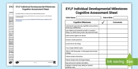 Eylf Assessment Planning Checklist Teaching Materials