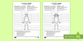 I Ve Got A Body Worksheet Worksheet Twinkl