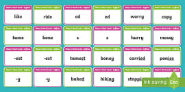 Verb Forms Adding Ing Ed And Er To Verbs PowerPoint