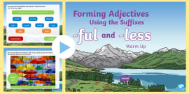 Using The Suffixes Ing Er Est And Ed Teaching PowerPoint