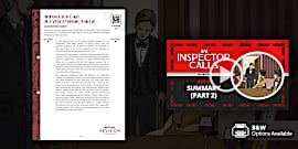 Act I Plot Summary Part 2 An Inspector Calls Quickfire Video And