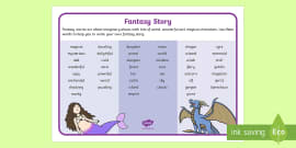 Story Genres Fantasy Display Posters Teacher Made