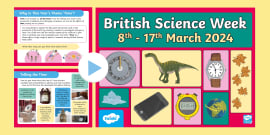 Ks British Science Week Time Experiment Activity Pack