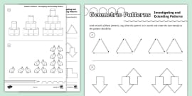 Grade 4 Numeric Patterns Activity Sheet Teacher Made