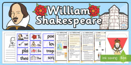 Free Ks Shakespeare Fact File Teacher Made