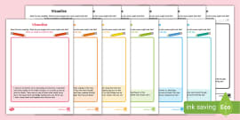 Visualising With Senses See Hear Feel Worksheet Worksheet Worksheet