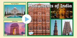 India S Famous Monuments Fact Cards Teacher Made Twinkl