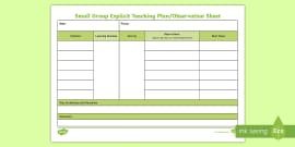 Term Planning Overview Template Teaching Materials EYLF