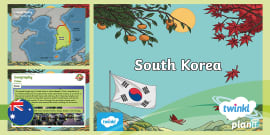 South Korea Fact File Korean Culture Lesson Plan