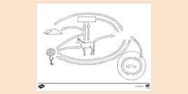 Menstrual Cycle Colouring Colouring Sheets Teacher Made