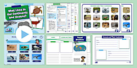 Ks Continents And Oceans Unit Overview Teacher Made