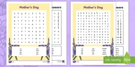 Multiplication And Division Secret Mother S Day Message Worksheet