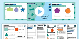 Y5 DiM Step 2 Perimeter Of Rectilinear Shapes Twinkl