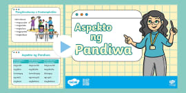 Mga Pandiwa PowerPoint Philippines Twinkl Teacher Made