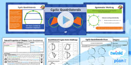 PlanIt Maths Drawing 2D Shapes Year 6 Lesson Plan Resource