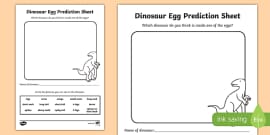 Dinosaur Park Design Sheet Teacher Made Twinkl