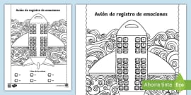 Hoja De Actividad Frasco Para Registrar Mis Emociones